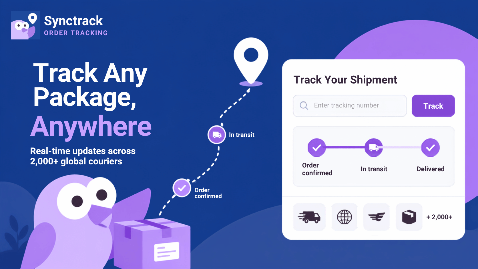 Synctrack Order Tracking Tool