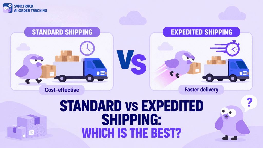 Standard vs Expedited Shipping