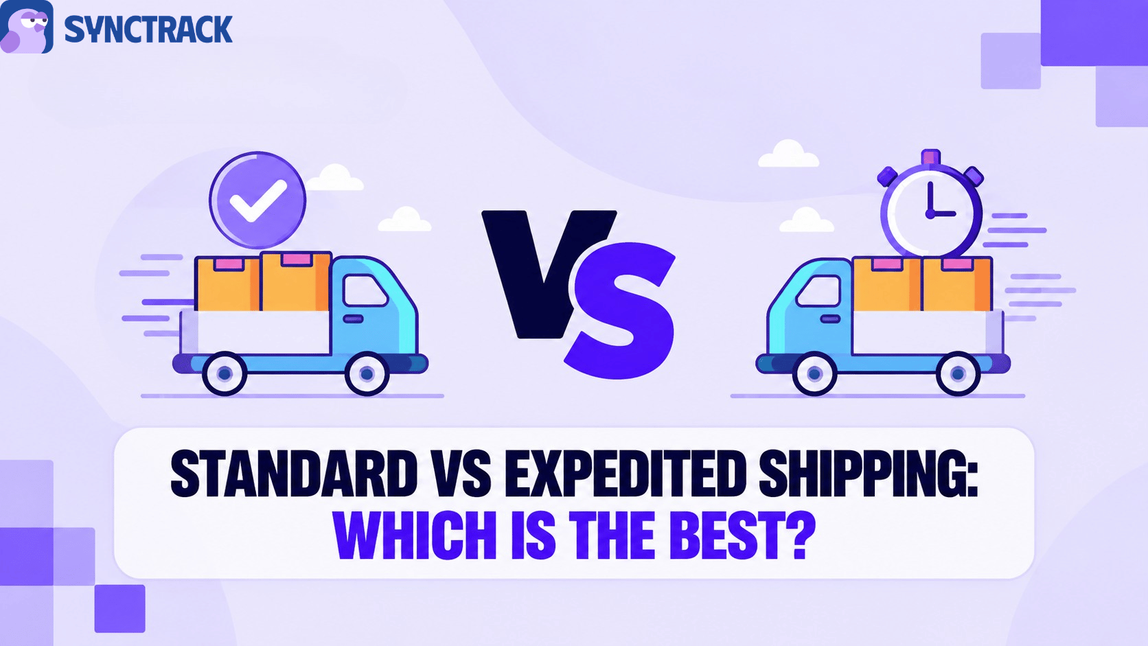 Standard vs expedited shipping