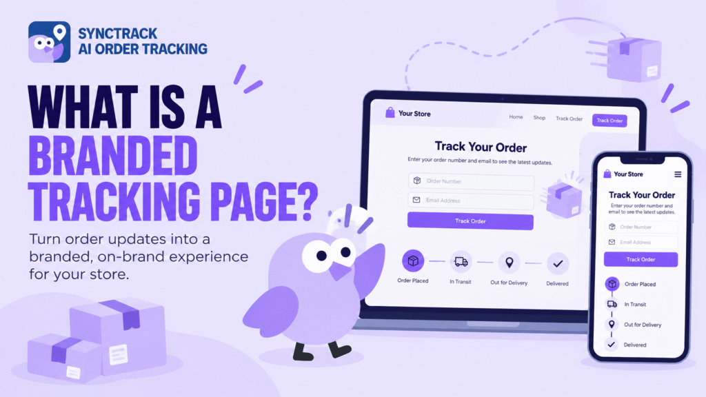 What is branded tracking page (1)