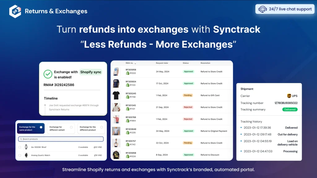 Synctrack on app store