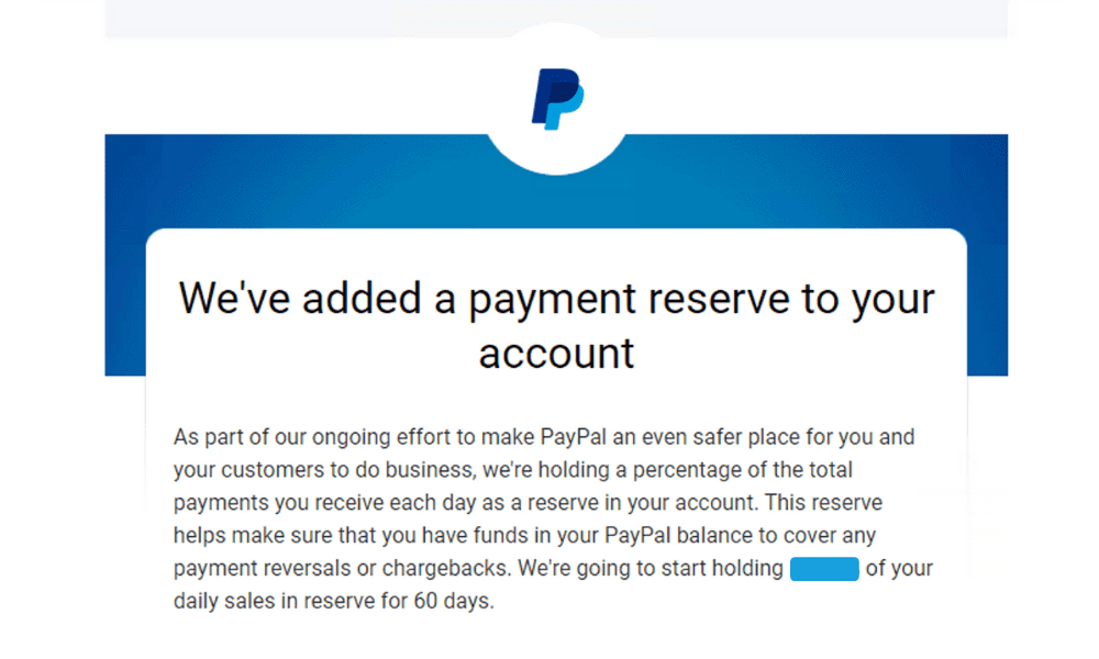 What Are PayPal Reserves?