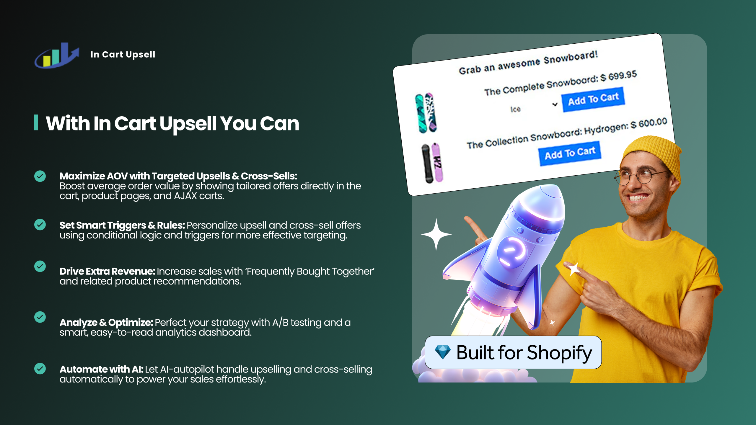 In Cart Upsell banner