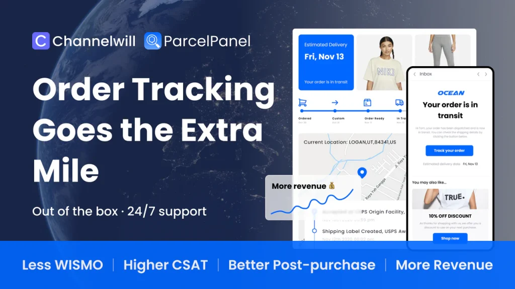 Parcel Panel Order Tracking - Shopify Tracking app