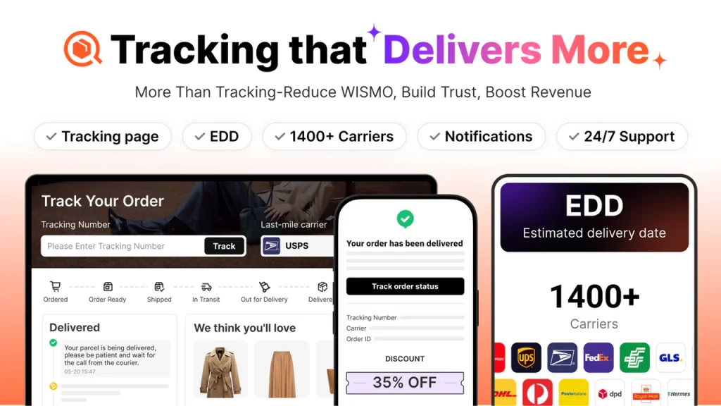 TrackingMore Order Tracking 