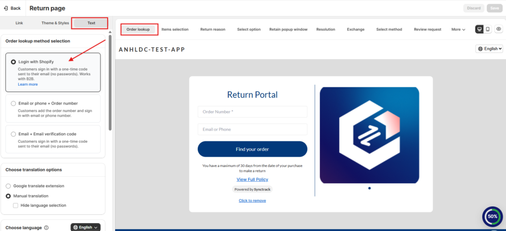 How to use the Login with Shopify Customer Account