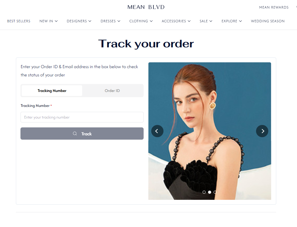 MEAN BLVD Tracking Page
