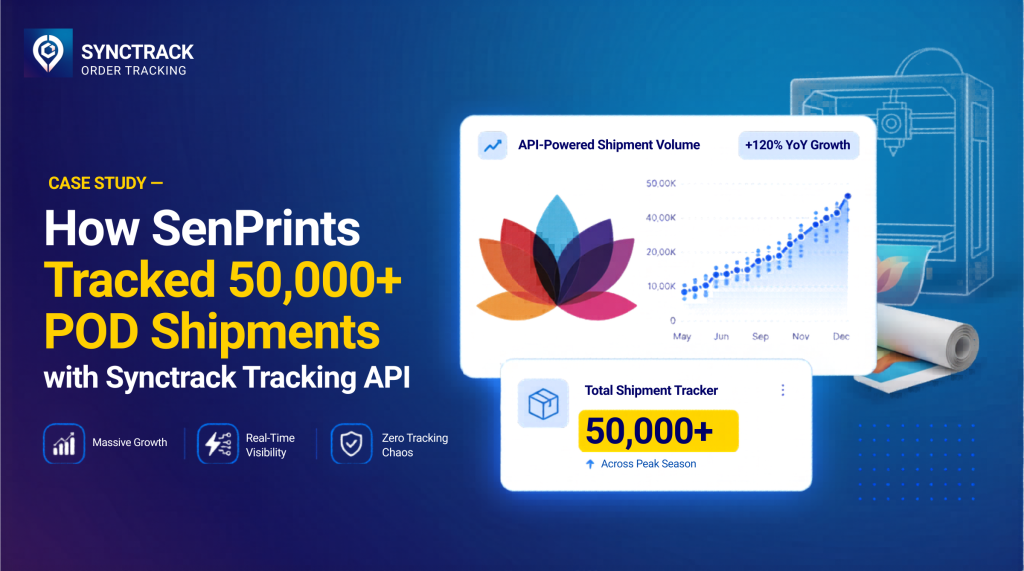 SenPrints Case Study with Synctrack Order Tracking