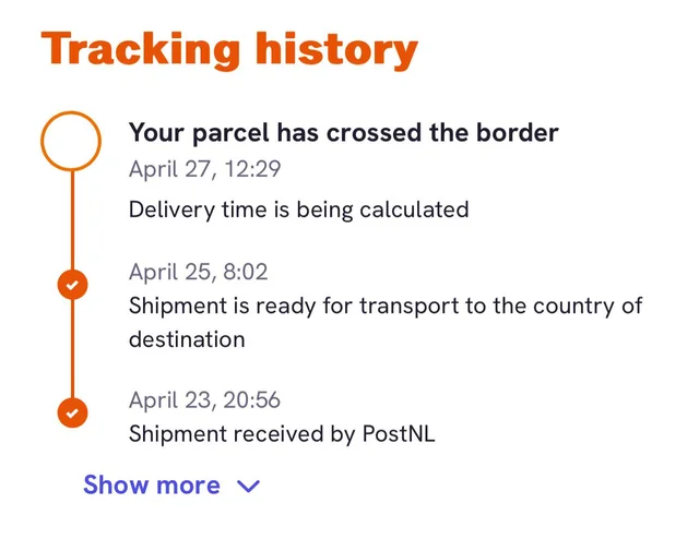 Shipping Time