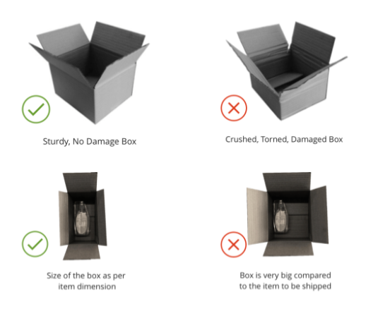Signature, packaging, and tracking rules