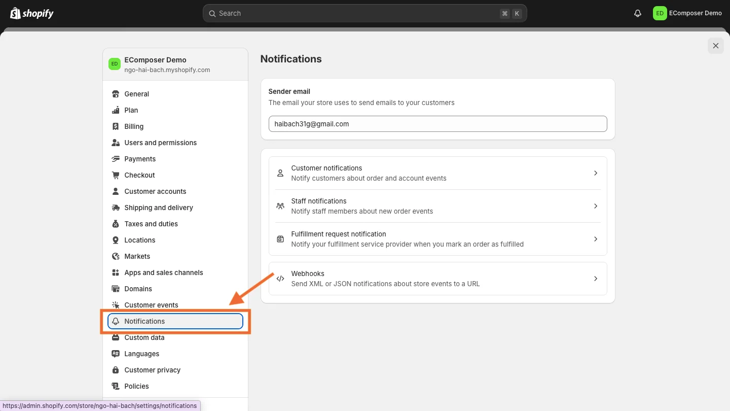 How to Set Up Order Status Updates