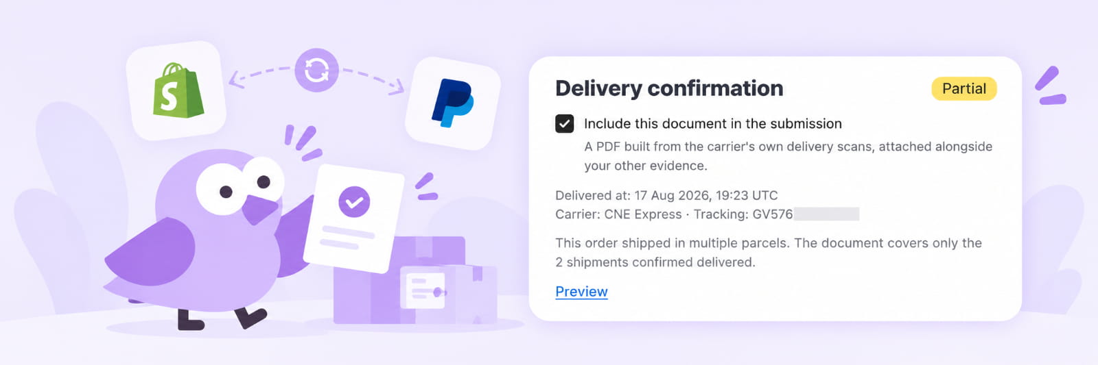 Proof Delivery