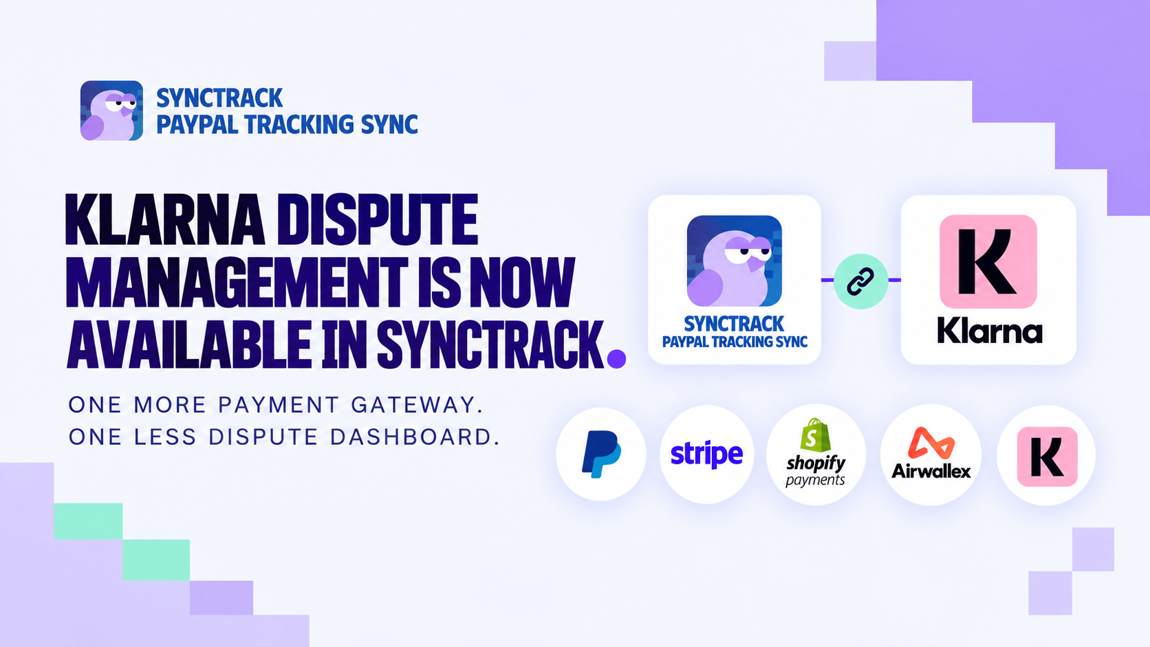 Synctrack Klarna Integration Ban