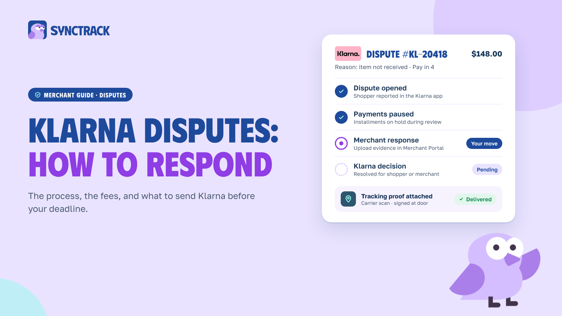 synctrack-klarna-disputes